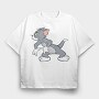 Tom and Jerry 1, Tricou Oversize Barbati (Unisex)