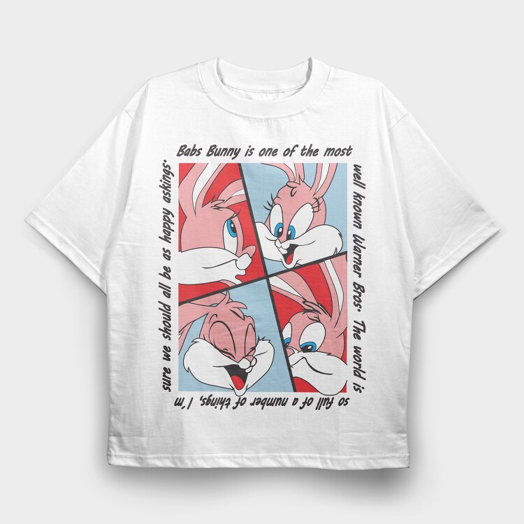 Tiny Toon 10, Tricou Oversize Barbati (Unisex)