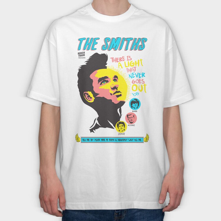 The Smiths, Tricou Oversize Barbati (Unisex)