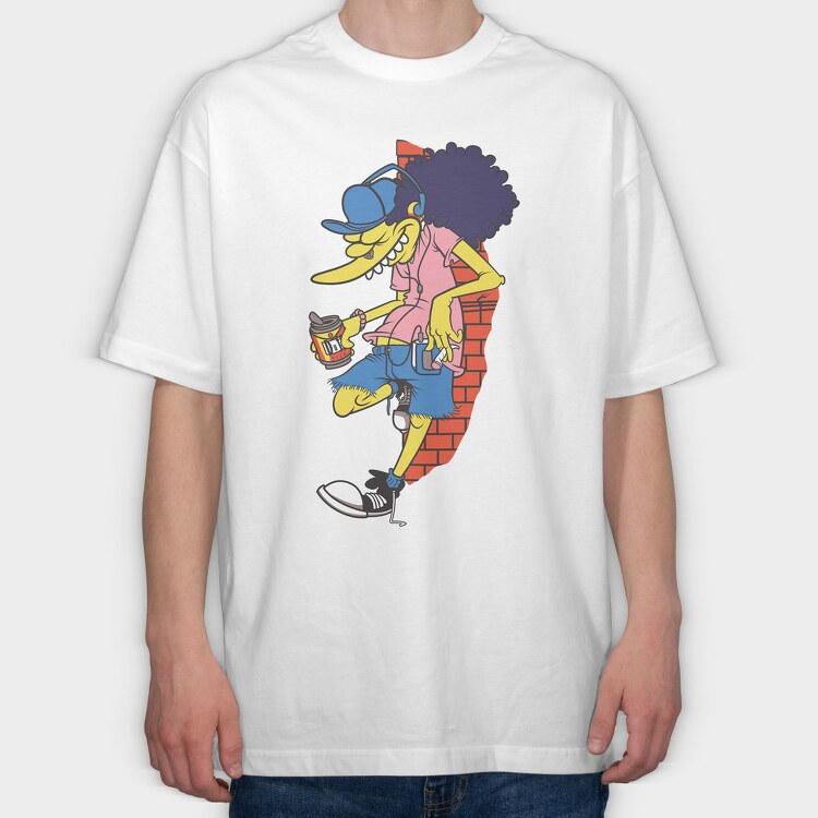 The Simpsons 39, Tricou Oversize Barbati (Unisex)