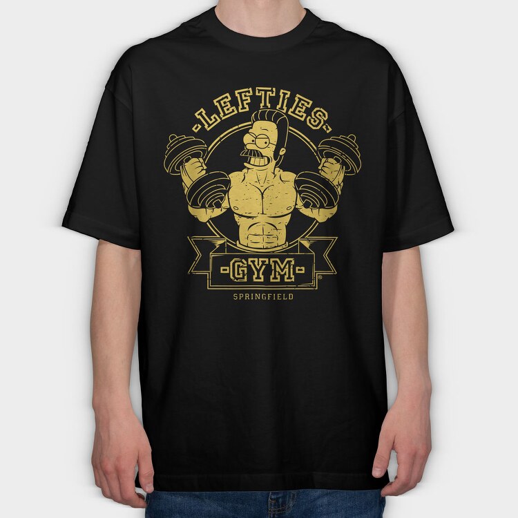 The Simpsons 33, Tricou Oversize Barbati (Unisex)