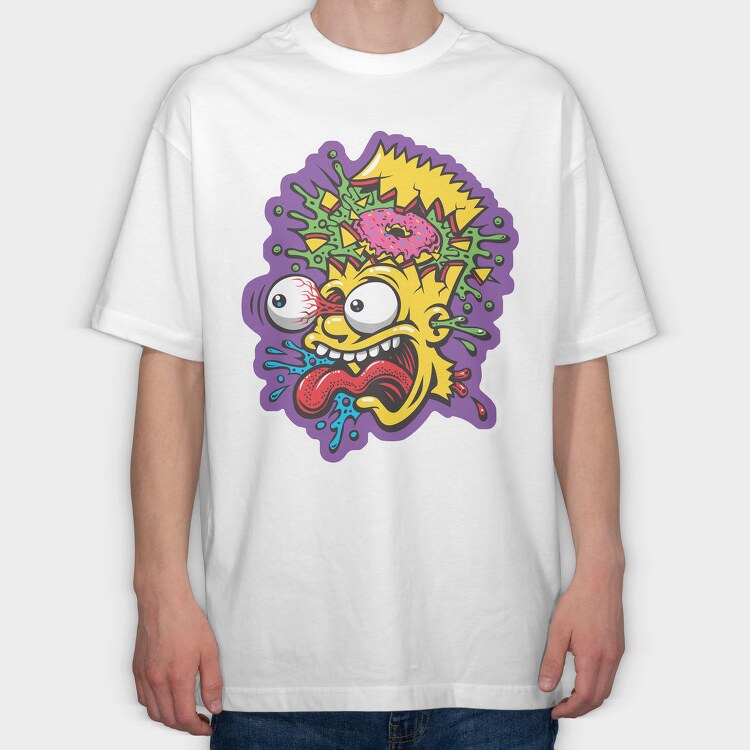 The Simpsons 38, Tricou Oversize Barbati (Unisex)