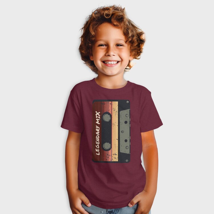 Vintage Cassette Legendary Mix, Tricou Copii
