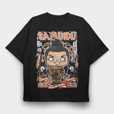 Samurai 3, Tricou Oversize Barbati (Unisex)