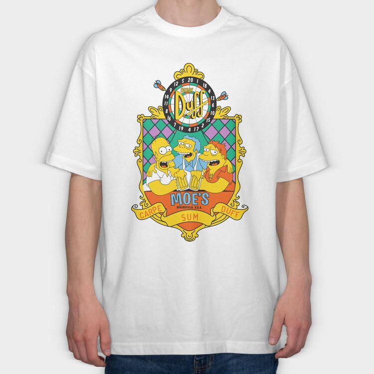 The Simpsons 37, Tricou Oversize Barbati (Unisex)