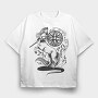 Centaur Dark Nouveau Si, Tricou Oversize Barbati (Unisex)