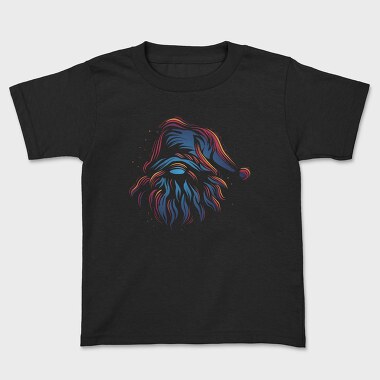 Colorful Gnome Fantasy Neon Tote, Tricou Copii