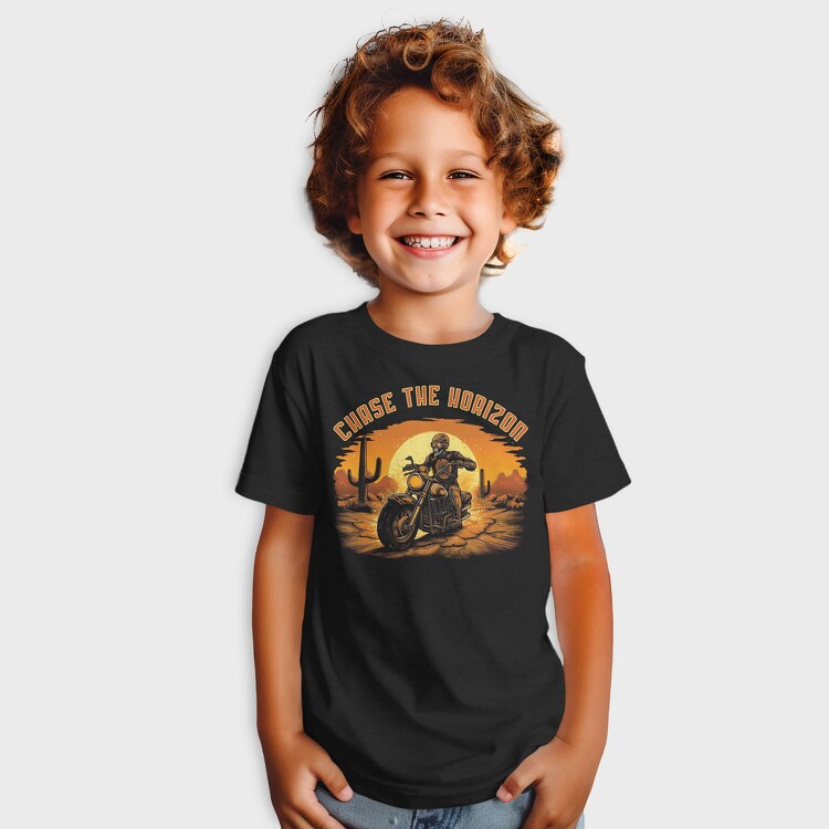 Skeletton Motorcicle, Tricou Copii