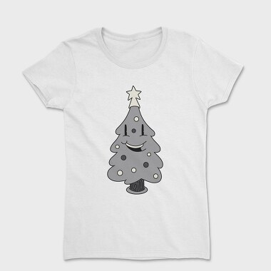 Christmas Tree Retro, Tricou Femei