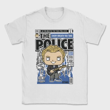 The Police Sting, Tricou Barbati (Unisex)