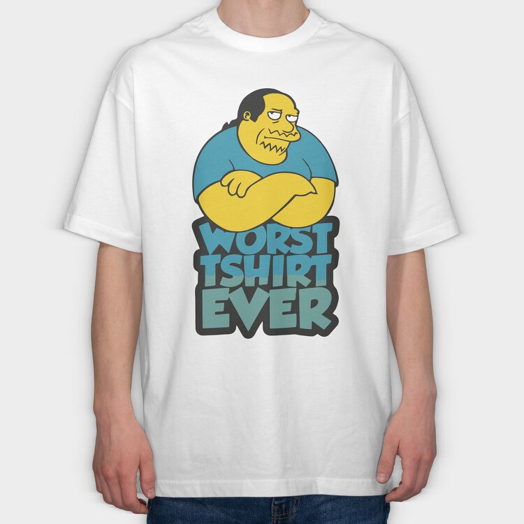 The Simpsons 24, Tricou Oversize Barbati (Unisex)