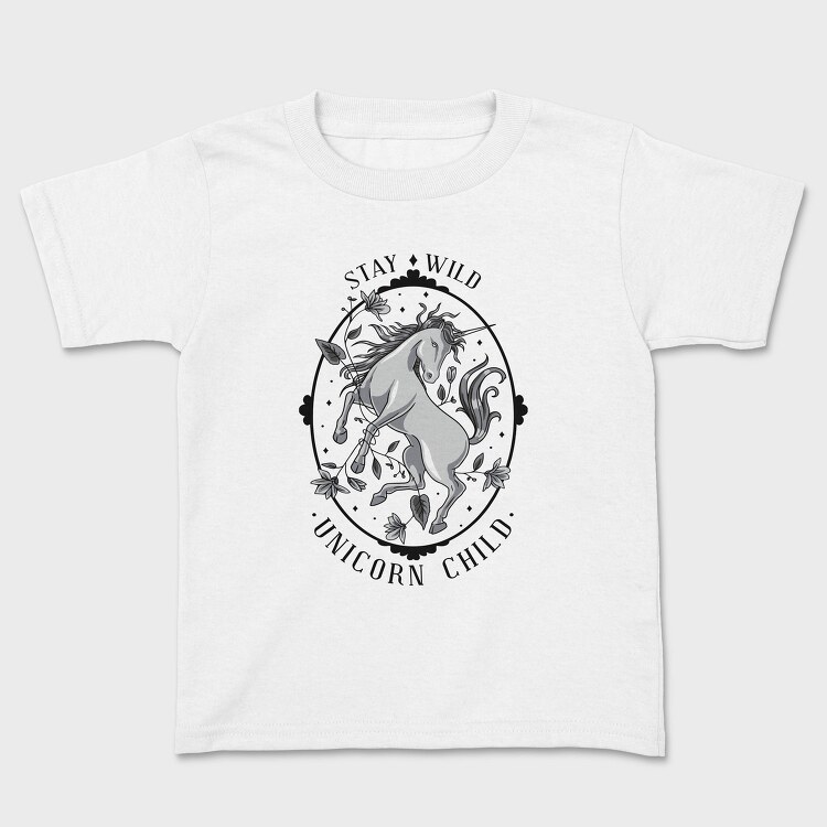 Cool Wild Unicorn 01, Tricou Copii