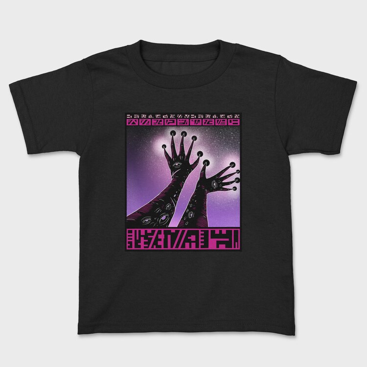 Cosmic Alien Hand In Space Beings 03, Tricou Copii