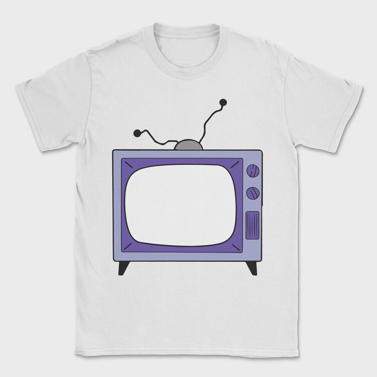 The Simpsons Tv, Tricou Barbati (Unisex)