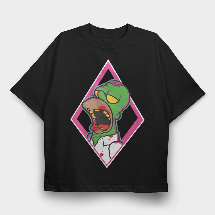 The Simpsons 43, Tricou Oversize Barbati (Unisex)