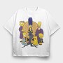 The Simpsons 41, Tricou Oversize Barbati (Unisex)