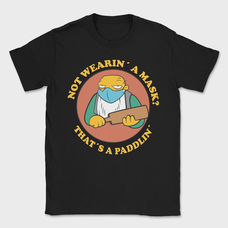 The Simpsons 40, Tricou Barbati (Unisex)