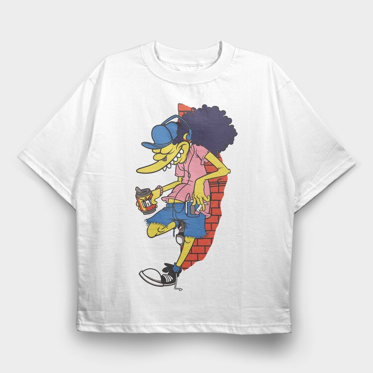 The Simpsons 39, Tricou Oversize Barbati (Unisex)