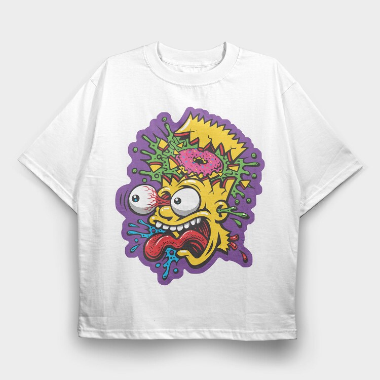 The Simpsons 38, Tricou Oversize Barbati (Unisex)