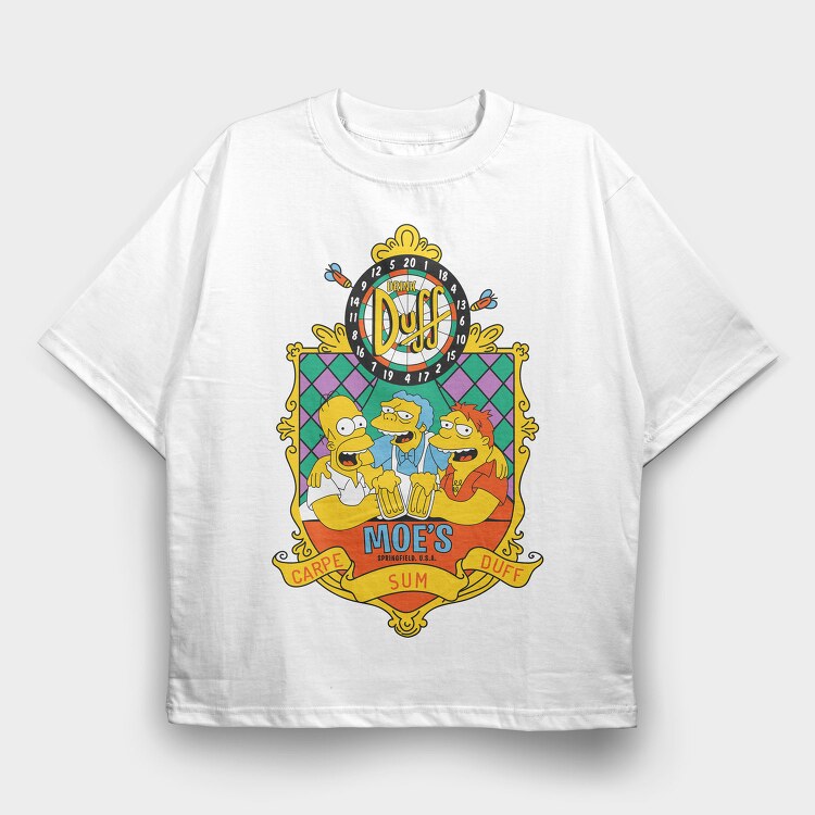 The Simpsons 37, Tricou Oversize Barbati (Unisex)