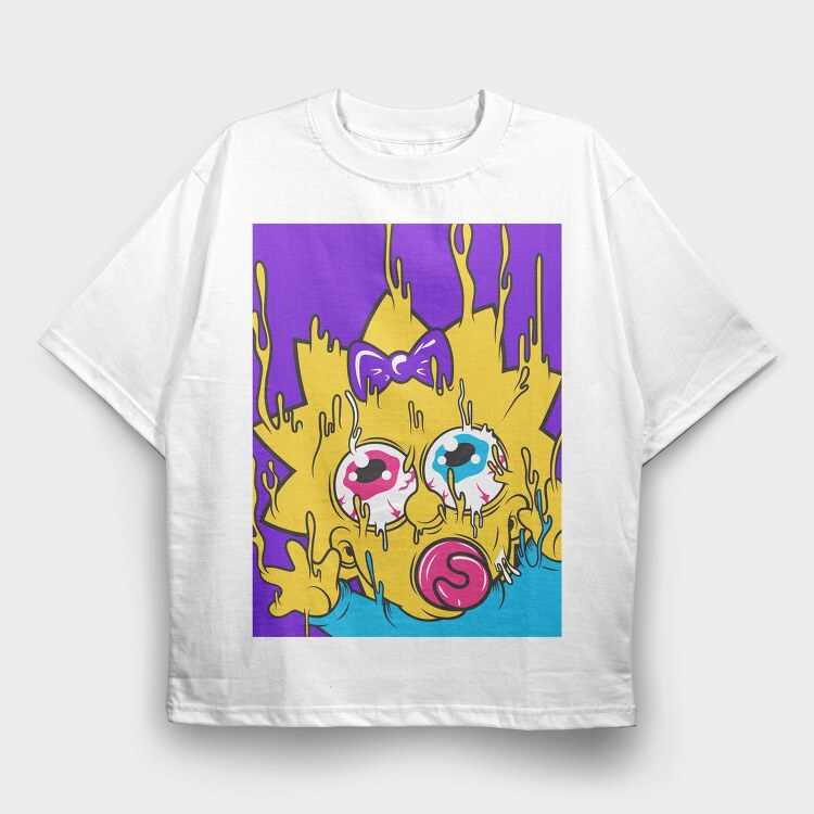 The Simpsons 36, Tricou Oversize Barbati (Unisex)