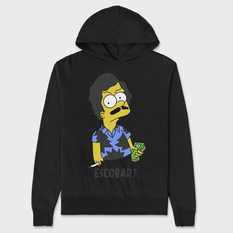 The Simpsons 2 1, Hanorac Oversize Barbati (Unisex)