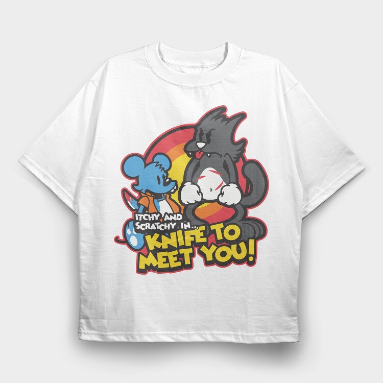 The Simpsons 29, Tricou Oversize Barbati (Unisex)
