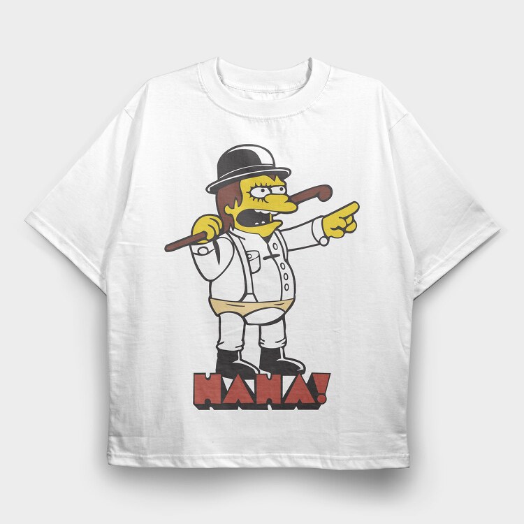The Simpsons 28, Tricou Oversize Barbati (Unisex)