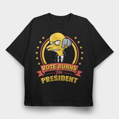 The Simpsons 25, Tricou Oversize Barbati (Unisex)