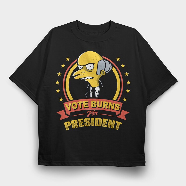 The Simpsons 25, Tricou Oversize Barbati (Unisex)