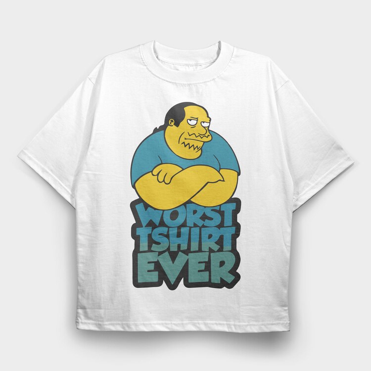 The Simpsons 24, Tricou Oversize Barbati (Unisex)