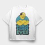 The Simpsons 24, Tricou Oversize Barbati (Unisex)