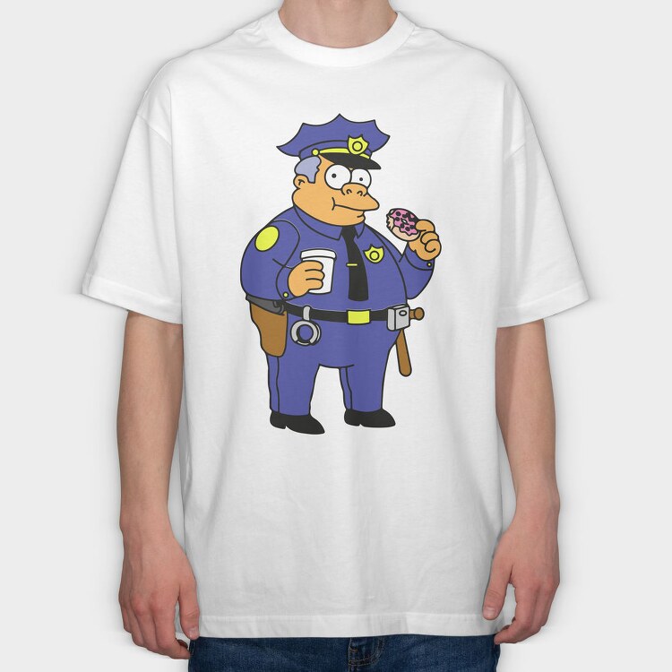 The Simpsons 23, Tricou Oversize Barbati (Unisex)