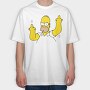 The Simpsons 17, Tricou Oversize Barbati (Unisex)