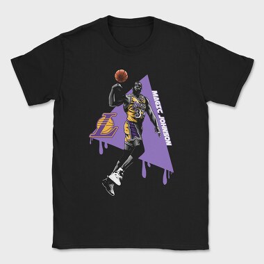 MAGIC JHONSON Art1, Tricou Barbati (Unisex)