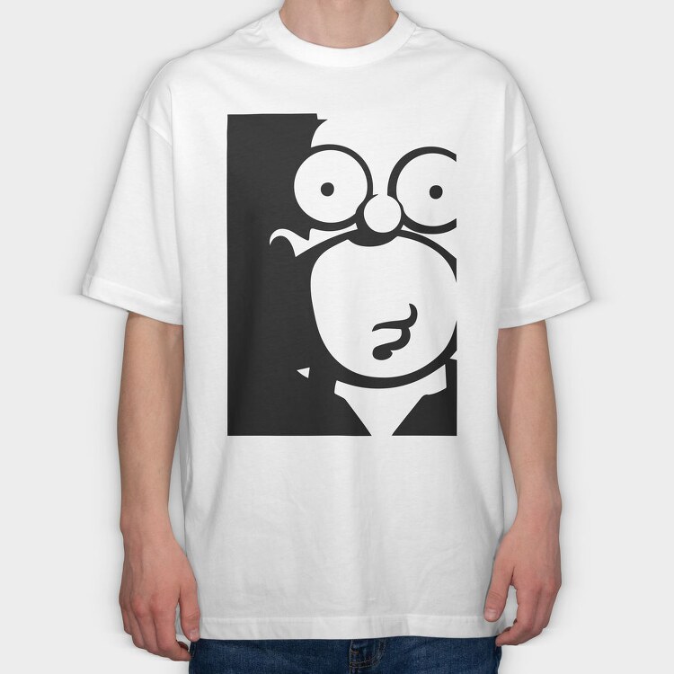The Simpsons 10, Tricou Oversize Barbati (Unisex)