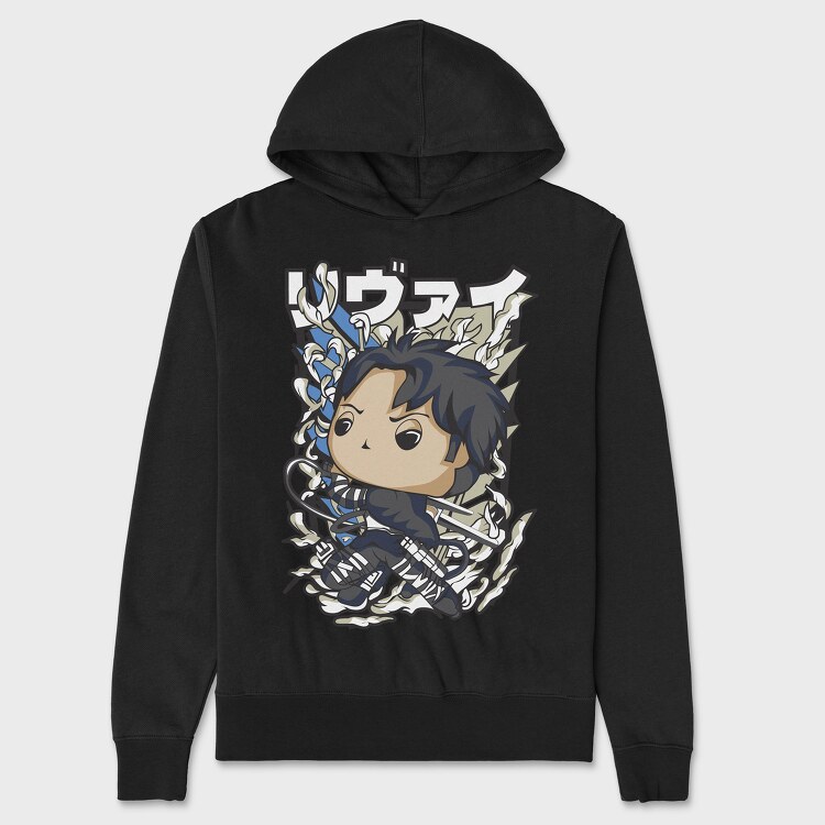 Funko Anime Attack on Titan, Hanorac Oversize Barbati (Unisex)