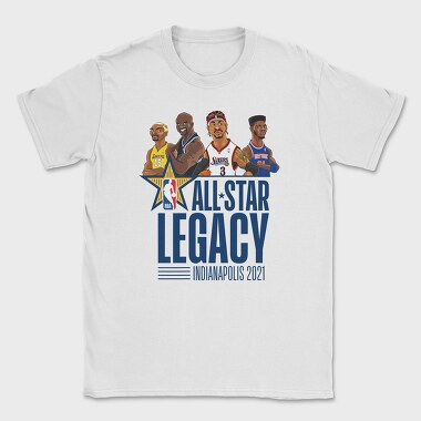 NBA ALL STAR LEGACY, Tricou Barbati (Unisex)