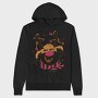 Christmas Cartoon Reindeer, Hanorac Oversize Barbati (Unisex)
