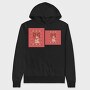 Christmas Dog, Hanorac Oversize Barbati (Unisex)