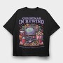 Christmas In Rewind Trend, Tricou Oversize Barbati (Unisex)