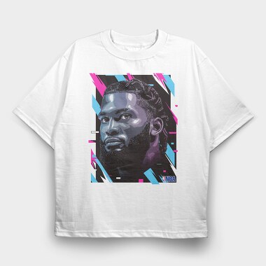 NBA Art2, Tricou Oversize Barbati (Unisex)