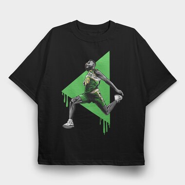 SHAWN KEMP, Tricou Oversize Barbati (Unisex)
