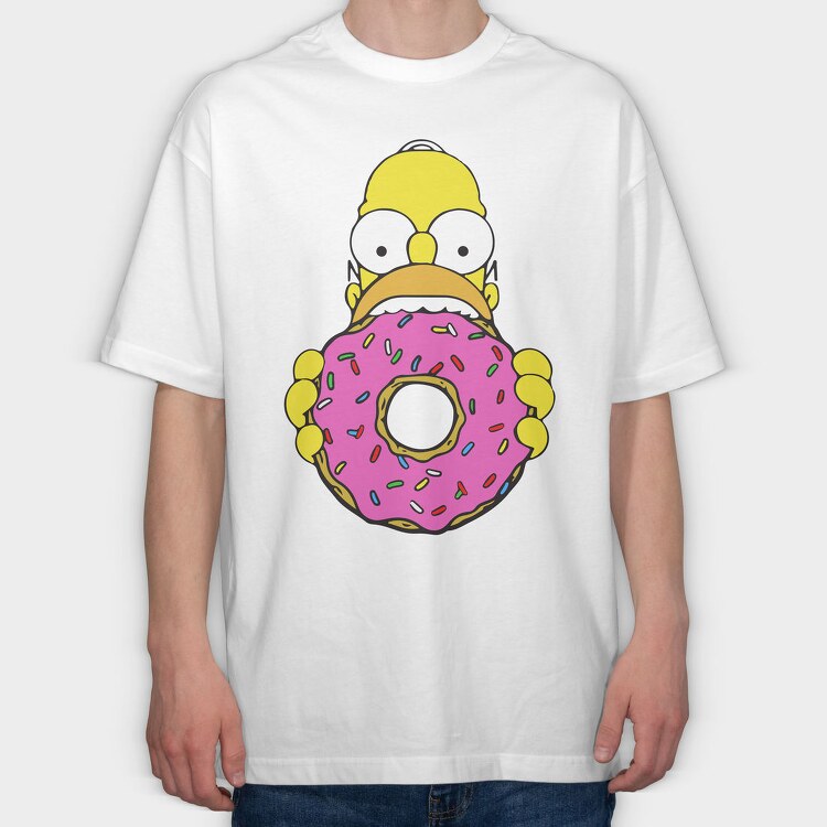 The Simpsons 18, Tricou Oversize Barbati (Unisex)
