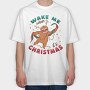 Christmas Sloth, Tricou Oversize Barbati (Unisex)