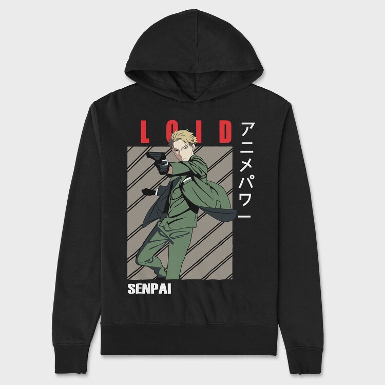 Spy X Family 14, Hanorac Oversize Barbati (Unisex)