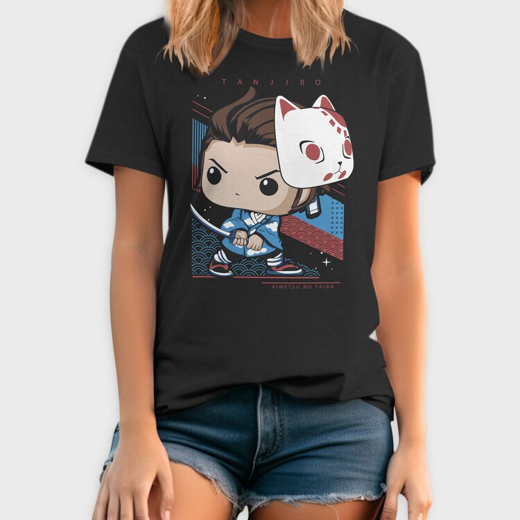 Funko Anime Demon Slayer 2, Tricou Barbati (Unisex)