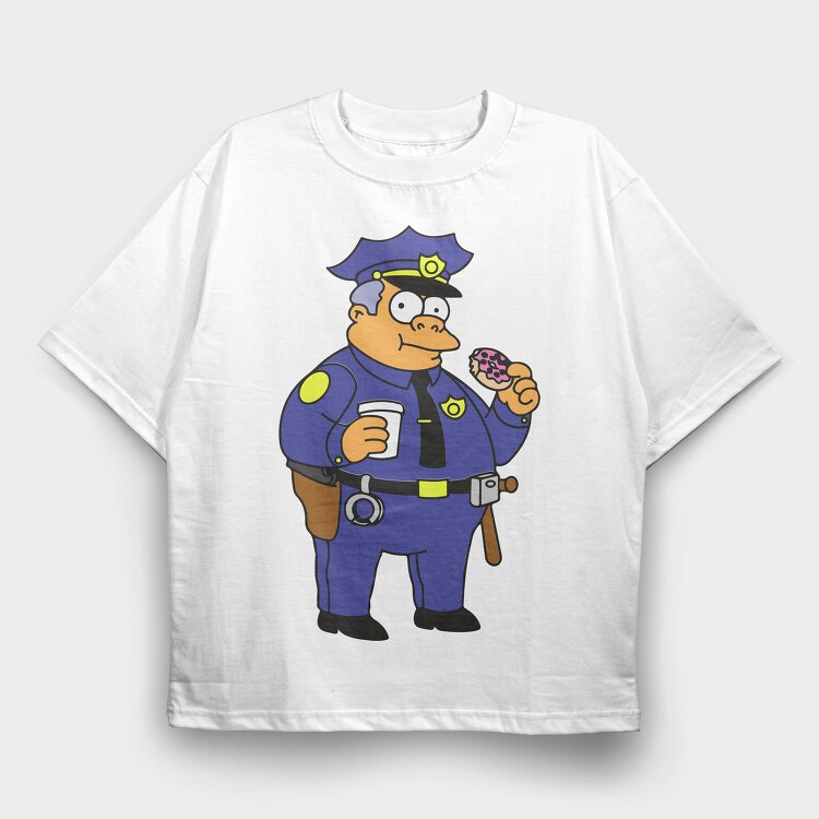 The Simpsons 23, Tricou Oversize Barbati (Unisex)