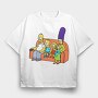 The Simpsons 22, Tricou Oversize Barbati (Unisex)
