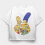 The Simpsons 19, Tricou Oversize Barbati (Unisex)